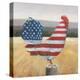 American Rooster-Wellington Studio-Stretched Canvas