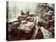 American Sherman M4 Tank at the Battle of the Bulge, the Last Major German Offensive of WWII-George Silk-Premier Image Canvas
