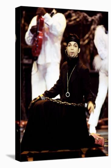 American Singer Prince (Prince Rogers Nelson) on Stage at the Naacp Image Awards 1999-null-Stretched Canvas