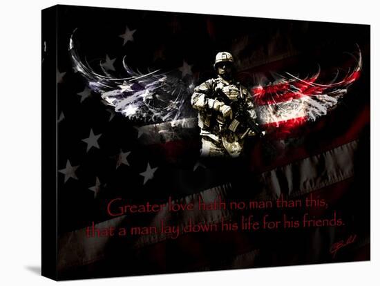 American Soldier-Jason Bullard-Premier Image Canvas