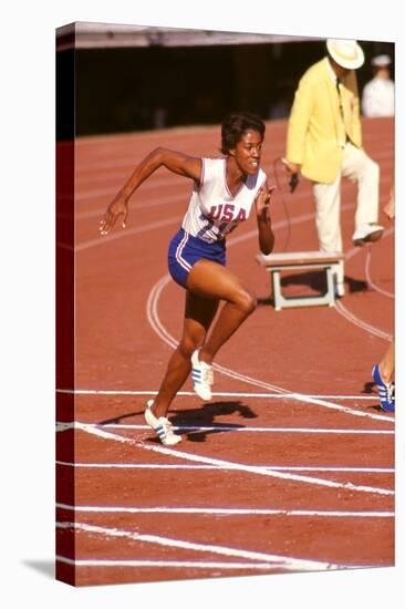 American Sprinter Edith Mcguire at Tokyo 1964 Summer Olympics, Japan-Art Rickerby-Premier Image Canvas