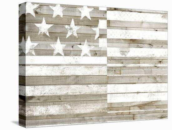 Americana Flag-Studio W-Stretched Canvas