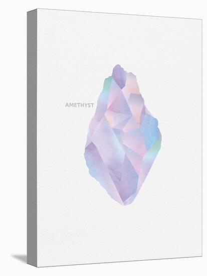 Amethyst Gemstone-Joni Whyte-Stretched Canvas