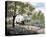 Amish Country Home-Carl Valente-Stretched Canvas