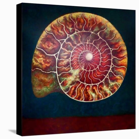 Ammonite, Doreé et Verte, 2022, (oil on canvas)-Lee Campbell-Premier Image Canvas