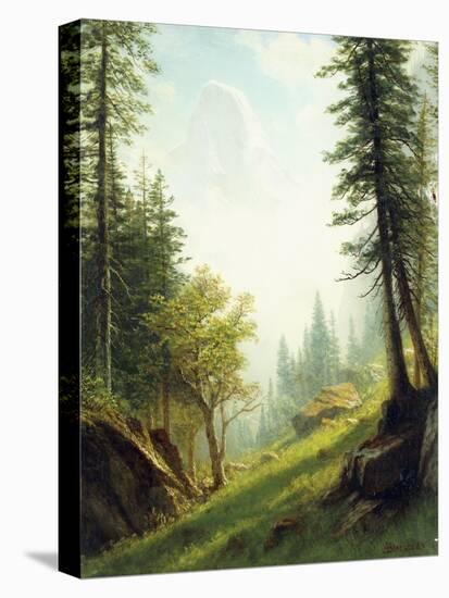 Among the Bernese Alps-Albert Bierstadt-Premier Image Canvas