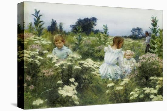 Among the Wildflowers-Charles Courtney Curran-Premier Image Canvas