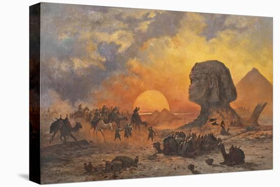 Amongst the Pyramids-Cesare Biseo-Premier Image Canvas