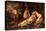 Amour Et Psyche  (Amor and Psyche) Peinture De Jacob Jordaens (1593-1678) Dim 167,5X260 Cm Royal M-Jacob Jordaens-Premier Image Canvas