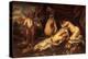 Amour Et Psyche  (Amor and Psyche) Peinture De Jacob Jordaens (1593-1678) Dim 167,5X260 Cm Royal M-Jacob Jordaens-Premier Image Canvas