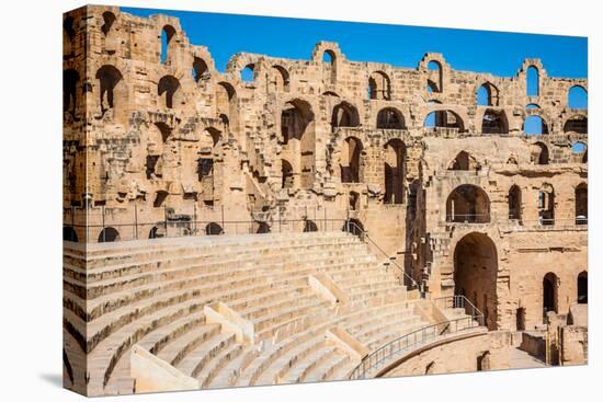 Amphitheater in El Jem, Tunisia-perszing1982-Premier Image Canvas