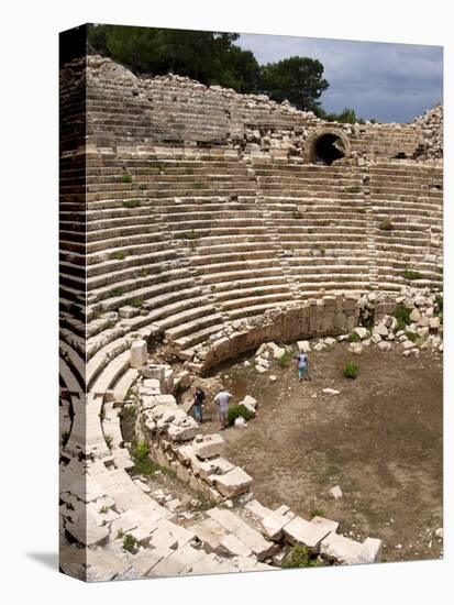 Amphitheatre at the Lycian Site of Patara, Near Kalkan, Antalya Province, Anatolia, Turkey-null-Premier Image Canvas