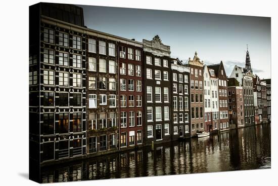 Amsterdam's Dancing Houses-Erin Berzel-Premier Image Canvas
