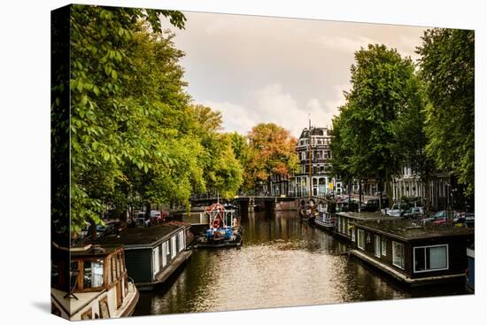 Amsterdam Singel Canal IV-Erin Berzel-Premier Image Canvas