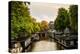 Amsterdam Singel Canal IV-Erin Berzel-Premier Image Canvas