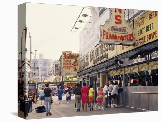 Amusement Park, Coney Island, New York State, USA-Alison Wright-Premier Image Canvas