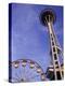 Amusement Park Ride at Seattle Center, Seattle, Washington, USA-Merrill Images-Premier Image Canvas