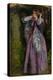 Amy, Study for 'The Long Engagement', 1859 (Oil on Panel)-Arthur Hughes-Premier Image Canvas