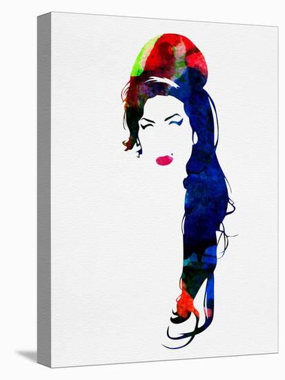 Amy Watercolor-Lora Feldman-Stretched Canvas