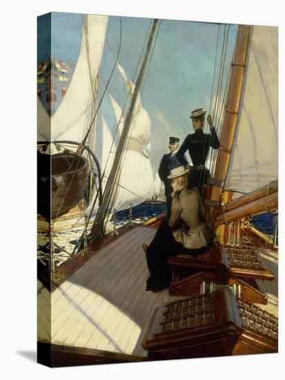 An Afternoon at Sea-Albert Lynch-Premier Image Canvas