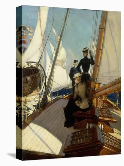 An Afternoon at Sea-Albert Lynch-Premier Image Canvas