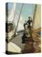 An Afternoon on the Sailing Boat-Albert Lynch-Premier Image Canvas