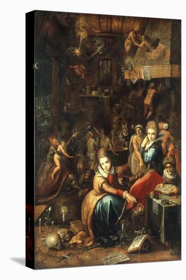 An Alchemist's Kitchen-Frans Francken the Younger-Premier Image Canvas