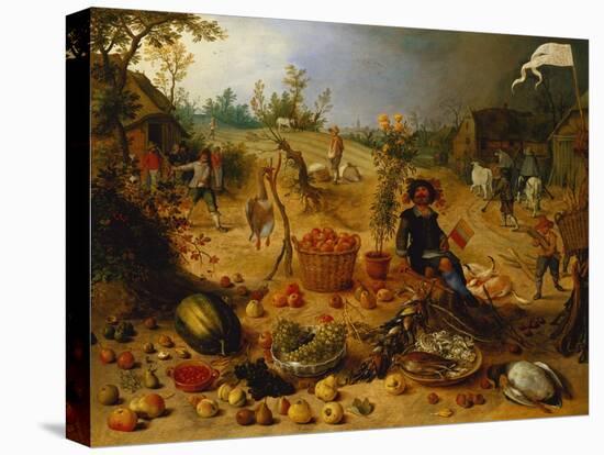 An Allegory of Autumn-Sebastian Vrancx-Premier Image Canvas