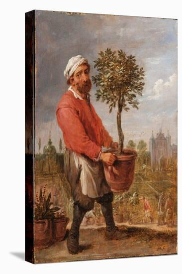 An Allegory of the Four Seasons: Spring (Oil on Panel)-David the Younger Teniers-Premier Image Canvas