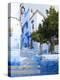 An Alleyway in the Medina, Chefchaouen, Morocco-A_nella-Premier Image Canvas