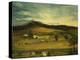 An American Farm, American School (19th Century)-John Bachman-Premier Image Canvas