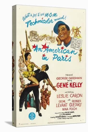 An American In Paris, 1951, Directed by Vincente Minnelli-null-Premier Image Canvas