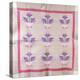 An Amish Pieced and Appliqued Cotton Quilted Coverlet, circa 1930-null-Premier Image Canvas