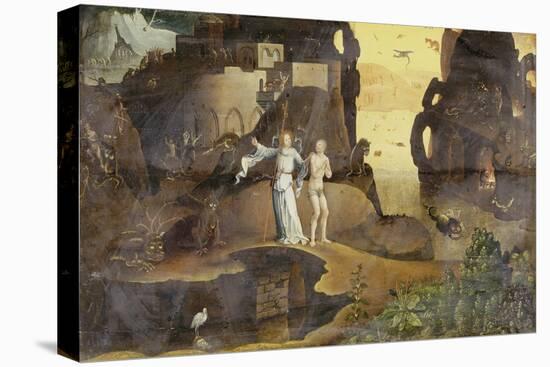 An Angel with a Soul at the Edge of Hell-Hieronymus Bosch-Premier Image Canvas