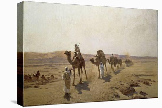 An Arab Caravan, 1903-Ludwig Hans Fischer-Premier Image Canvas