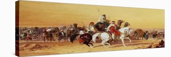 An Arab Caravan-John Frederick Herring I-Premier Image Canvas