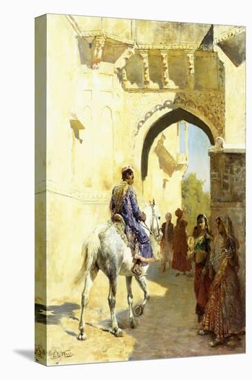 An Arab Scene, 1884-89-Edwin Lord Weeks-Premier Image Canvas