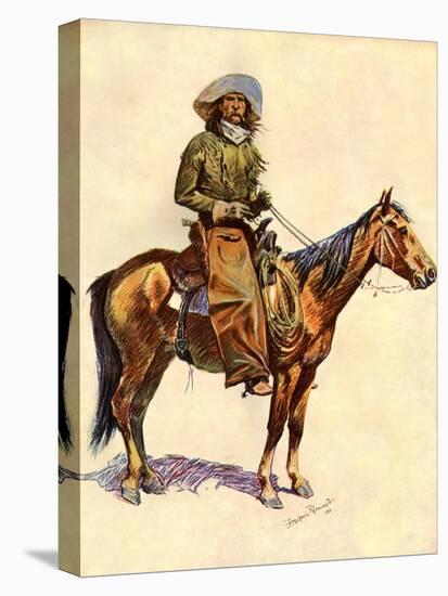 An Arizona Cowboy-Frederic Sackrider Remington-Premier Image Canvas
