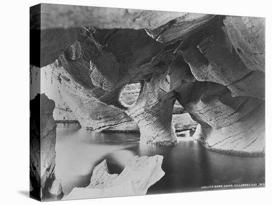 An Artistically Composed View of Colleen Bawn Caves, Killarney, C.1890-Robert French-Premier Image Canvas