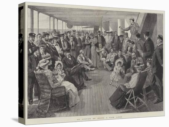 An Auction on Board a Cape Liner-Melton Prior-Premier Image Canvas