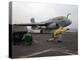 An EA-6B Prowler Launches Off the Flight Deck of USS Kitty Hawk-Stocktrek Images-Premier Image Canvas