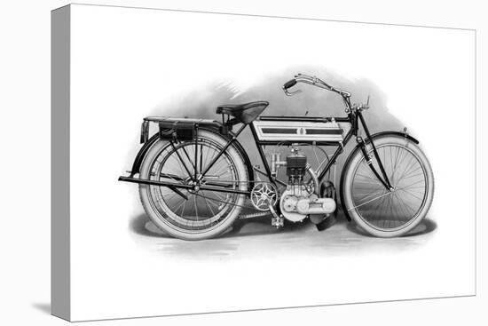 An Early Triumph Motorcycle, 1911-1912-null-Premier Image Canvas