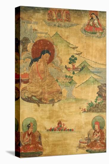 An East Tibetan Thang.ka Depicting Mi.La.Ras.Pa, 19th Century-null-Premier Image Canvas