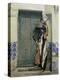 An Eastern Doorway: at the Moslem Chief's Door, 1887-Raphael Von Ambros-Premier Image Canvas