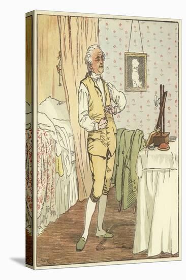 An Elegy on the Death of A Mad Dog (Colour Litho)-Randolph Caldecott-Premier Image Canvas