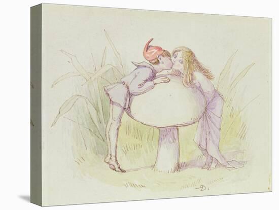 An Elf and a Fairy-Richard Doyle-Premier Image Canvas