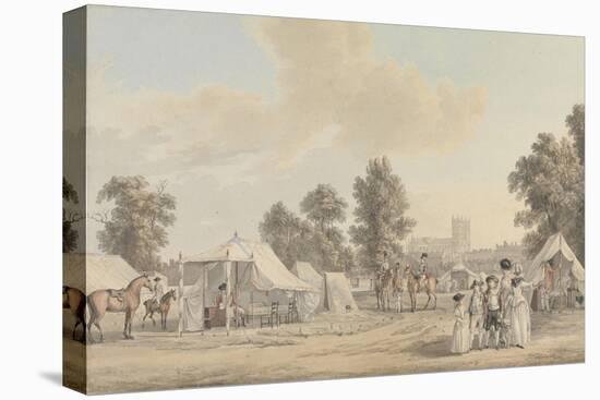 An Encampment in St. James's Park-Paul Sandby-Premier Image Canvas