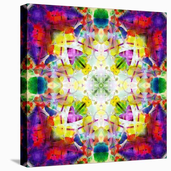 An Energetic Symmetric Onament from Flower Photographs-Alaya Gadeh-Premier Image Canvas