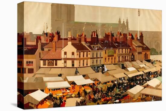 An English Country Market-Fred Taylor-Premier Image Canvas