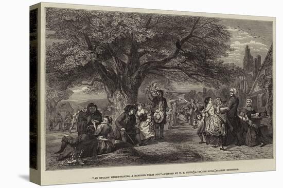 An English Merry-Making, a Hundred Years Ago-William Powell Frith-Premier Image Canvas